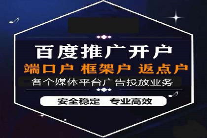 竞价端口开户在电商行业的运用